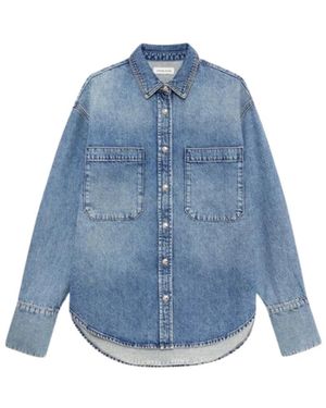 Anine Bing Denim Shirts - Blue