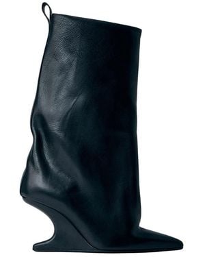 Rick Owens Heeled Boots - Blue