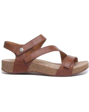 Josef Seibel Flat Sandals - Brown