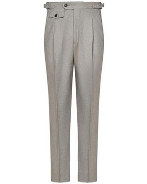 Franzese Collection Suit Trousers - Grey