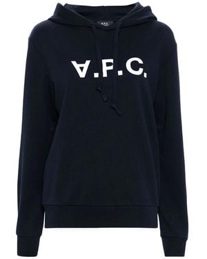 A.P.C. Hoodies - Blu