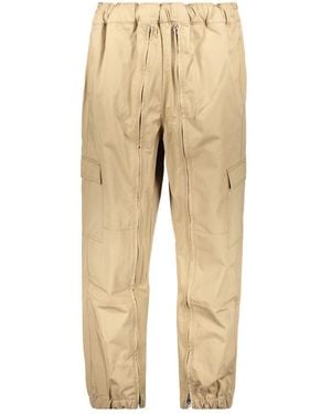 Random Identities Straight Trousers - Natural
