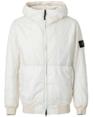 Stone Island Winter Jackets - Blanco