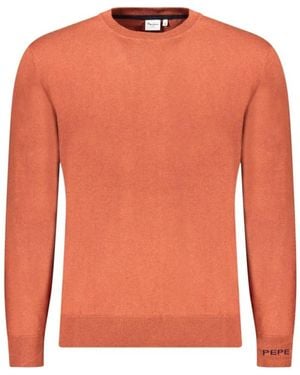 Pepe Jeans Round-Neck Knitwear - Arancione