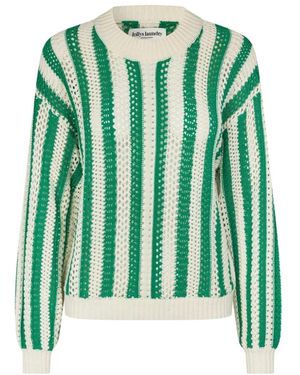 Lolly's Laundry Round-Neck Knitwear - Vert