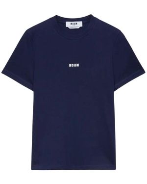 MSGM T-Shirts - Bleu