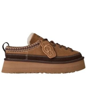 UGG Heritage Lace-Up Slipper - Braun