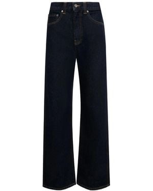 KHAITE Wide Jeans - Azul