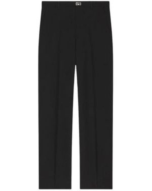 Givenchy Elegante Straight Leg Hose - Schwarz