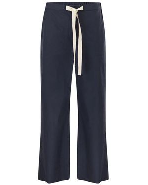 Max Mara Wide Trousers - Blue