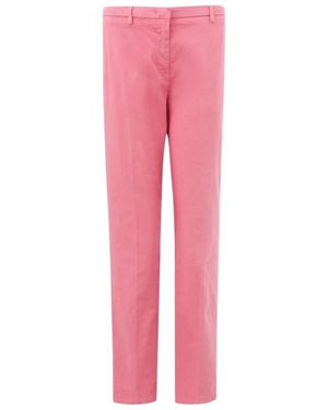 Lardini Katoenen Chino Broek - Roze