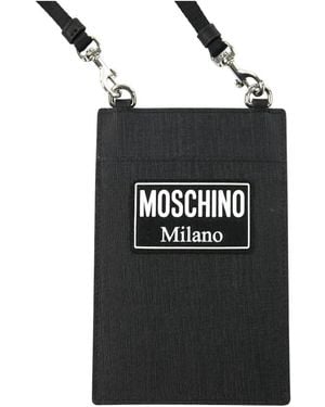Moschino Grand Porte Carte - Schwarz