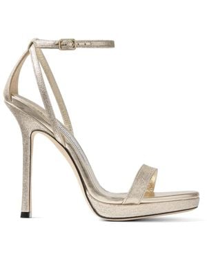 Jimmy Choo High Heel Sandals - Metallic