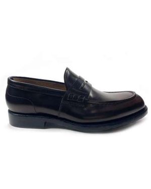 Green George Loafers - Blue