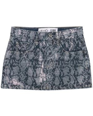 Liu Jo Denim Rok - Blauw