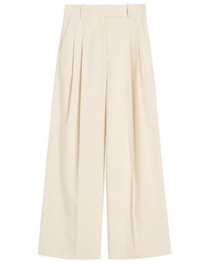 By Malene Birger Wide Trousers - Natural