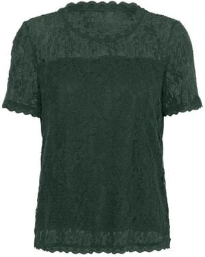 Cream Blouses - Vert