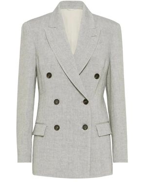 Brunello Cucinelli Blazers - Grigio