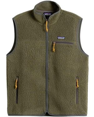 Patagonia Retro Pile Fleece Vest - Groen