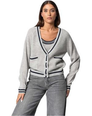 Kocca Poetax Strickjacke - Grau