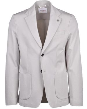 Officina 36 Giacca Sfiancata - Grau