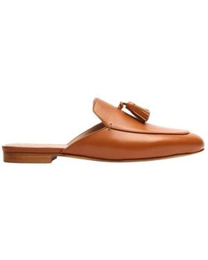 SCAROSSO Mules - Brown