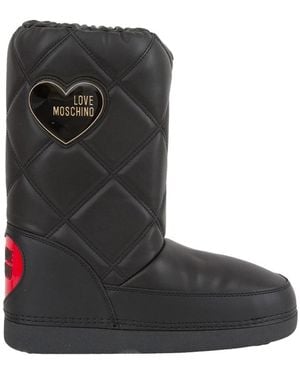 Love Moschino Winter Boots - Black