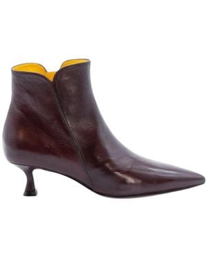 Mara Bini Heeled Boots - Brown