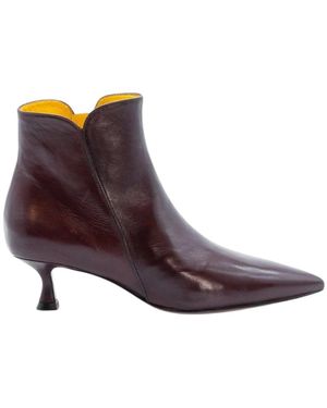 Mara Bini Heeled Boots - Brown