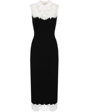 Self-Portrait Midi Dresses - Negro