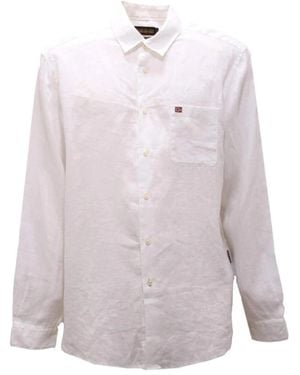 Napapijri Formal Shirts - White
