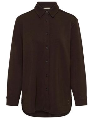 Inwear Overhemden ,Bruin ,Polyester Zacht Lichtgewicht Shirt