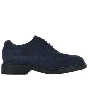 Hogan Laced Shoes - Blu