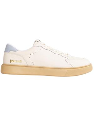 Roberto Cavalli Chunky Sneakers Mit Logo-Detail - Weiß