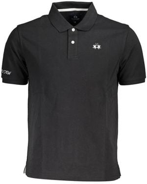 La Martina Polo Shirts - Black