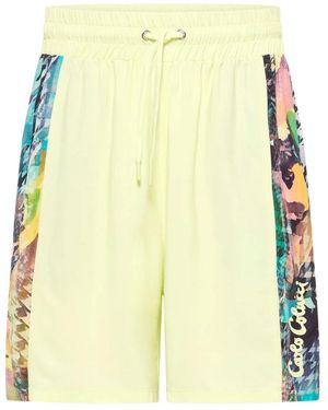 carlo colucci Casual Shorts - Yellow
