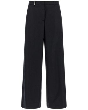 Peserico Wide Trousers - Azul