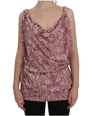 Exte Sleeveless Tops - Red