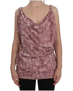 Exte Sleeveless Tops - Red