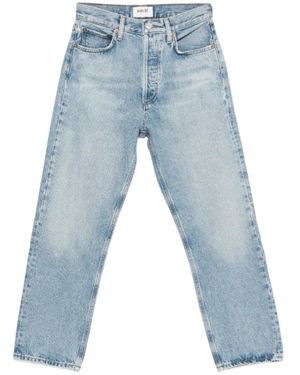 Agolde Straight Jeans - Bleu