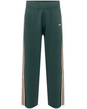 Autry Papm 027F Gebreide Viscose Joggingbroek - Groen