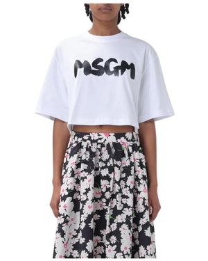 MSGM T-Shirts - White