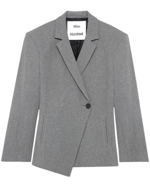 Won Hundred Anora Blazer - Grau