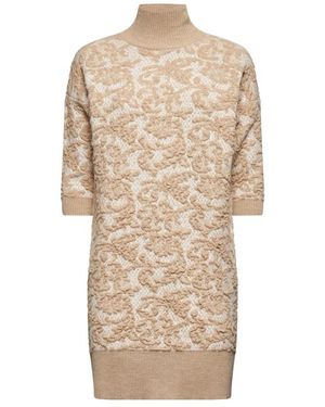 Silvian Heach Knitted Dresses - Neutro