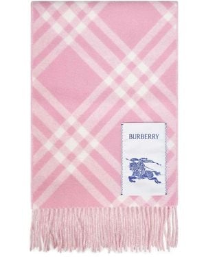 Burberry Winter Scarves - Pink