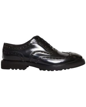 Lo.white Laced Shoes - Noir