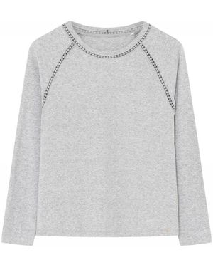 GUSTAV Long Sleeve Tops - Grigio