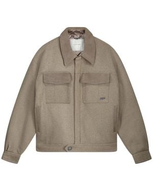 Filling Pieces Box Jacket Varsity - Grau