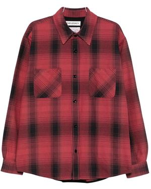 Our Legacy Overhemden ,Rood ,Katoen Whoppin Shirt