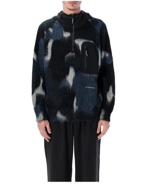 and wander Hoodies - Blue
